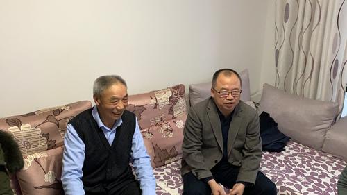 慰问退休干部—王其祥