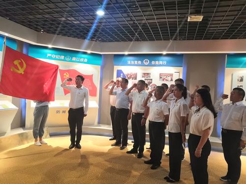 全体党员重温入党誓词