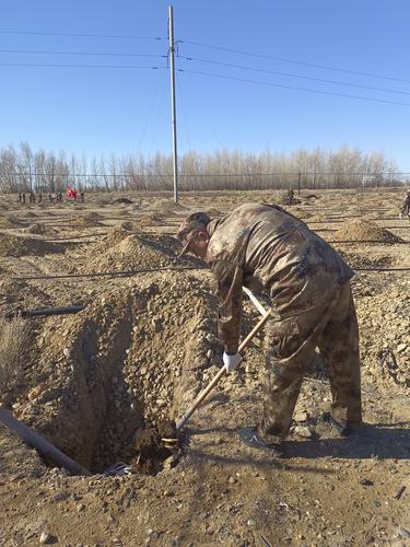 师市分管工信部门领导谷岩副书记填肥料