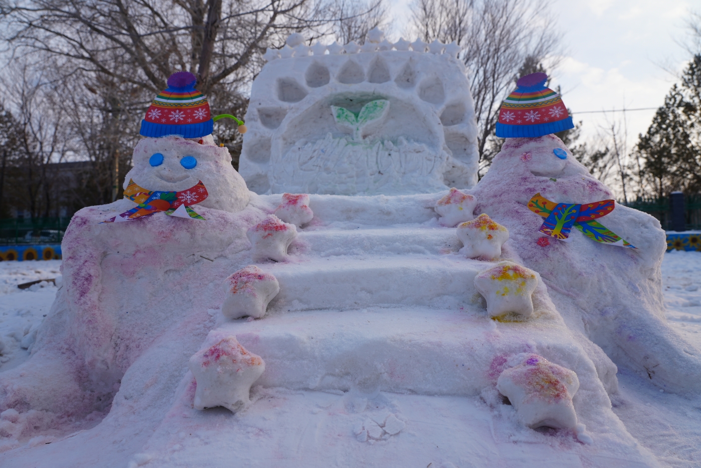 孩子心中童话般的城堡。谢国庆摄 孩子心中童话般的城堡。谢国庆摄