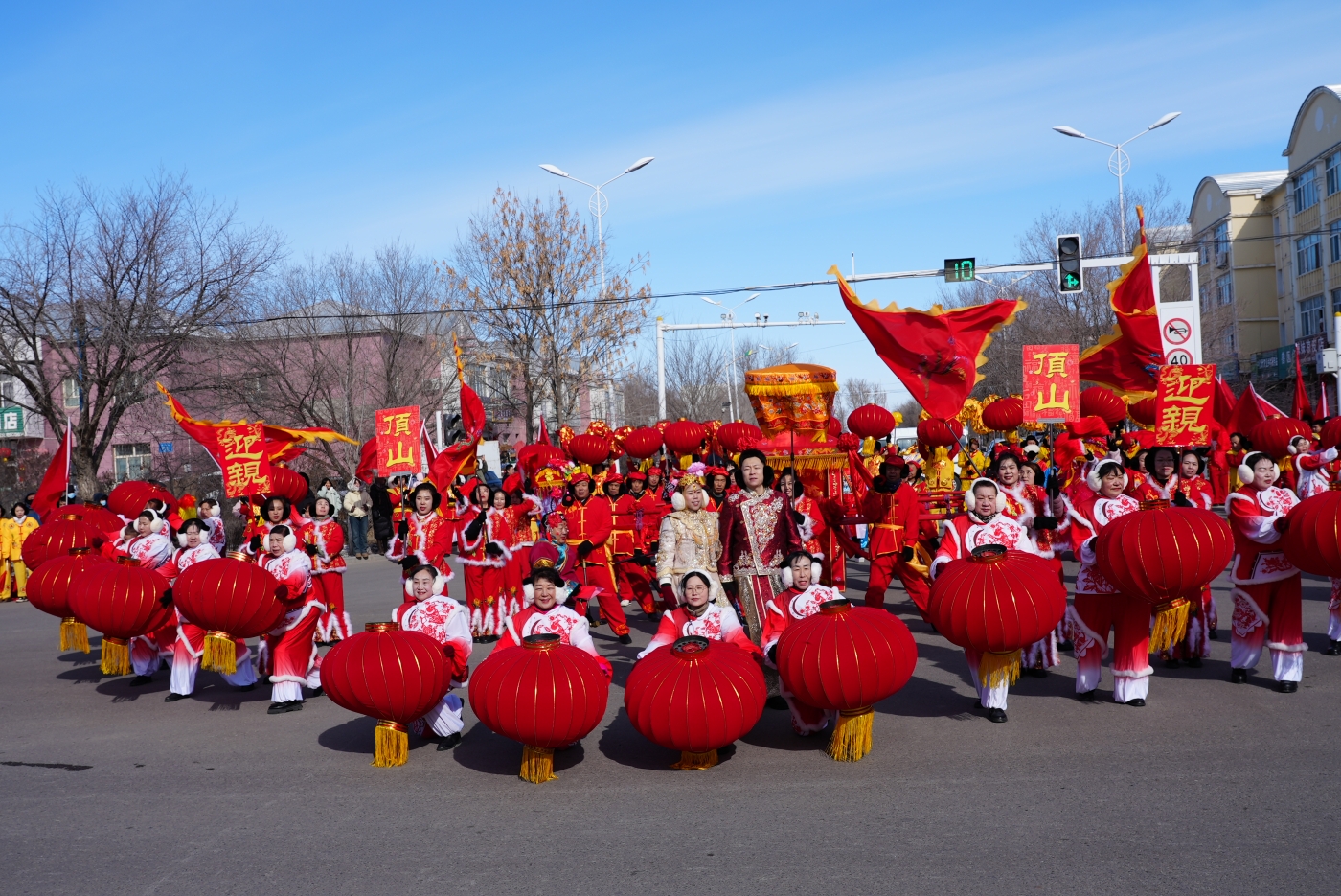 红红火火闹元宵。谢国庆摄